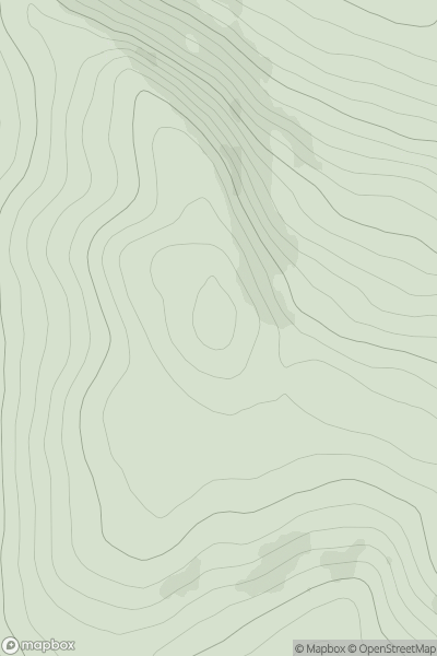 Thumbnail image for Creag Liath [Loch Tay to Perth] [NN913334] showing contour plot for surrounding peak